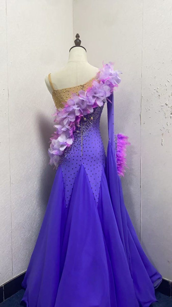 画像2: 社交ダンス モダンドレス 3211タイプ (2)