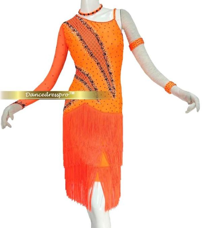 社交ダンスラテン ドレス タカダンス ラテンドレス 3L-00153 ｜社交ダンス ラテンワンピース