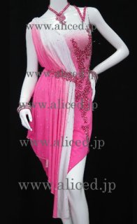 社交ダンス♡ラテンドレス立体モチーフ 社交ダンス 新作ラテンドレス