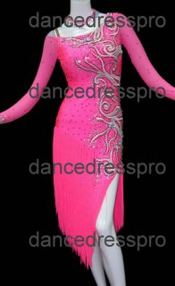 ピンク（ラテン） - 社交ダンス ドレスのアリス