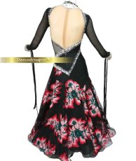 画像2: 社交ダンス モダンドレス 3136タイプ (2)