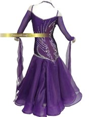 画像2: 社交ダンス モダンドレス 3137タイプ (2)