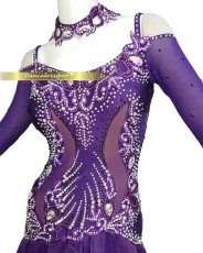 画像3: 社交ダンス モダンドレス 3137タイプ (3)