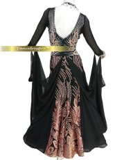 画像2: 社交ダンス モダンドレス 3139タイプ (2)