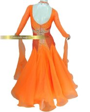 画像2: 社交ダンス モダンドレス 3143タイプ (2)