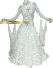 画像1: 社交ダンス モダンドレス 3146タイプ (1)