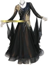 画像1: 社交ダンス モダンドレス 3149タイプ (1)