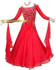 画像1: 社交ダンス モダンドレス 3152タイプ (1)