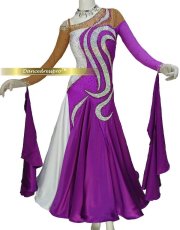 画像1: 社交ダンス モダンドレス 3155タイプ (1)