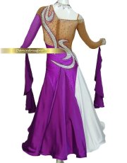 画像2: 社交ダンス モダンドレス 3155タイプ (2)