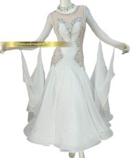 画像1: 社交ダンス モダンドレス 3157タイプ (1)