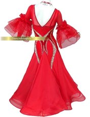 画像2: 社交ダンス モダンドレス 3158タイプ (2)