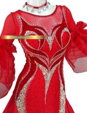 画像3: 社交ダンス モダンドレス 3158タイプ (3)