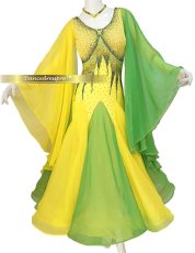 画像1: 社交ダンス モダンドレス 3160タイプ (1)