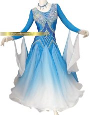 画像1: 社交ダンス モダンドレス 3162タイプ (1)