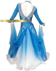 画像2: 社交ダンス モダンドレス 3162タイプ (2)