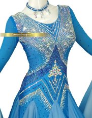 画像3: 社交ダンス モダンドレス 3162タイプ (3)