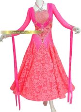 画像1: 社交ダンス モダンドレス 3163タイプ (1)