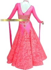 画像2: 社交ダンス モダンドレス 3163タイプ (2)