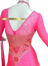 画像4: 社交ダンス モダンドレス 3163タイプ (4)