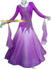 画像1: 社交ダンス モダンドレス 3164タイプ (1)