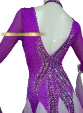 画像4: 社交ダンス モダンドレス 3164タイプ (4)