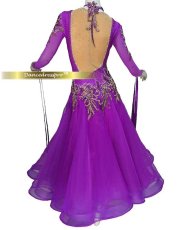 画像2: 社交ダンス モダンドレス 3166タイプ (2)