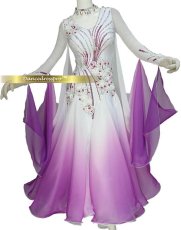 画像1: 社交ダンス モダンドレス 3168タイプ (1)