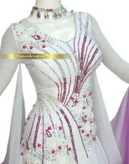 画像3: 社交ダンス モダンドレス 3168タイプ (3)