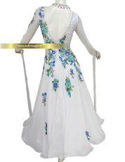 画像2: 社交ダンス モダンドレス 3170タイプ (2)