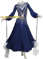 画像1: 社交ダンス モダンドレス 3174タイプ (1)