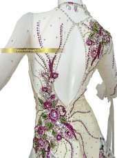 画像4: 社交ダンス モダンドレス 3175タイプ (4)