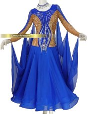 画像1: 社交ダンス モダンドレス 3178タイプ (1)