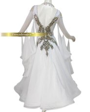 画像2: 社交ダンス モダンドレス 3179タイプ (2)