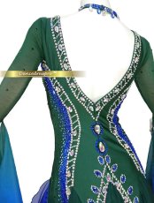 画像4: 社交ダンス モダンドレス 3190タイプ (4)