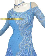 画像3: 社交ダンス モダンドレス 3191タイプ (3)