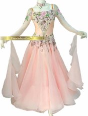 画像1: 社交ダンス モダンドレス 3195タイプ (1)