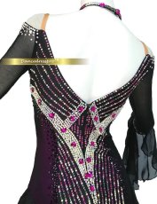 画像4: 社交ダンス モダンドレス 3199タイプ (4)