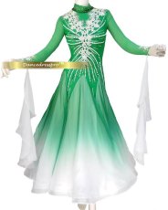 画像1: 社交ダンス モダンドレス 3204タイプ (1)