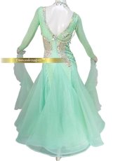 画像2: 社交ダンス モダンドレス 3206タイプ (2)