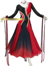 画像1: 社交ダンス モダンドレス 3207タイプ (1)