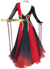 画像2: 社交ダンス モダンドレス 3207タイプ (2)