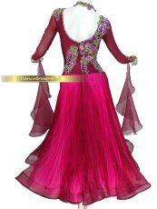 画像2: 社交ダンス モダンドレス 3208タイプ (2)