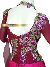 画像4: 社交ダンス モダンドレス 3208タイプ (4)