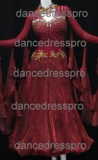 画像1: 社交ダンス モダンドレス2186タイプ (1)