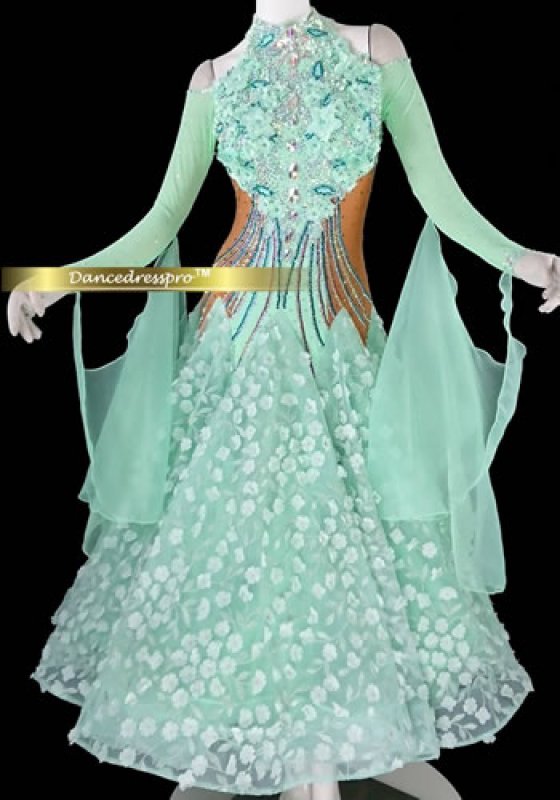 マリ様リクエスト品 社交ダンス ドレス#03022