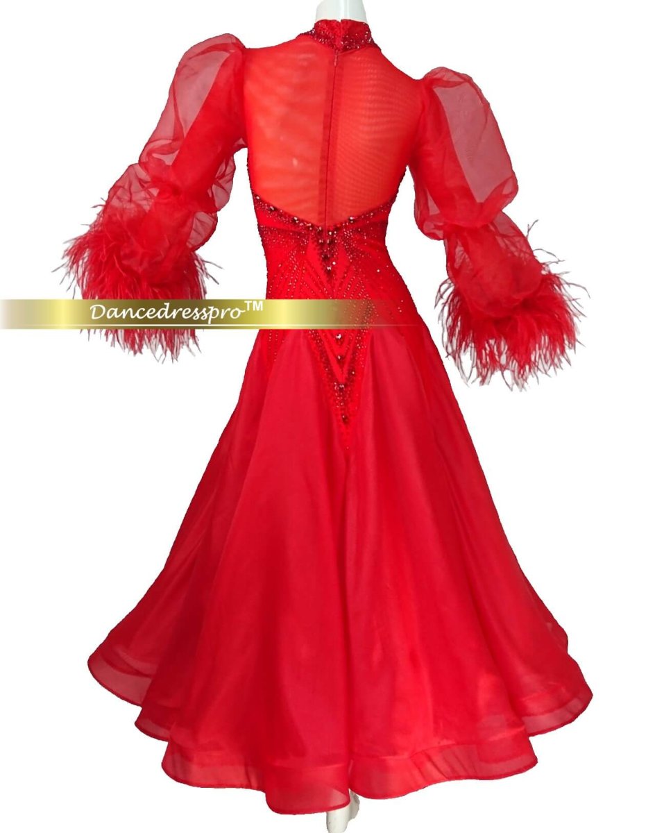 画像2: 既製ドレス　モダンドレスMサイズ　ドレス丈約125cm (2)