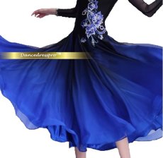 画像6: 社交ダンス モダンドレス 3252タイプ (6)