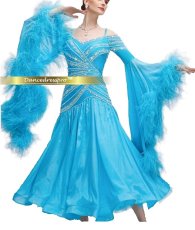 画像1: 社交ダンス モダンドレス 3270タイプ (1)