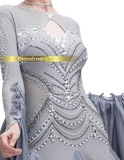 画像4: 社交ダンス モダンドレス 3273タイプ (4)